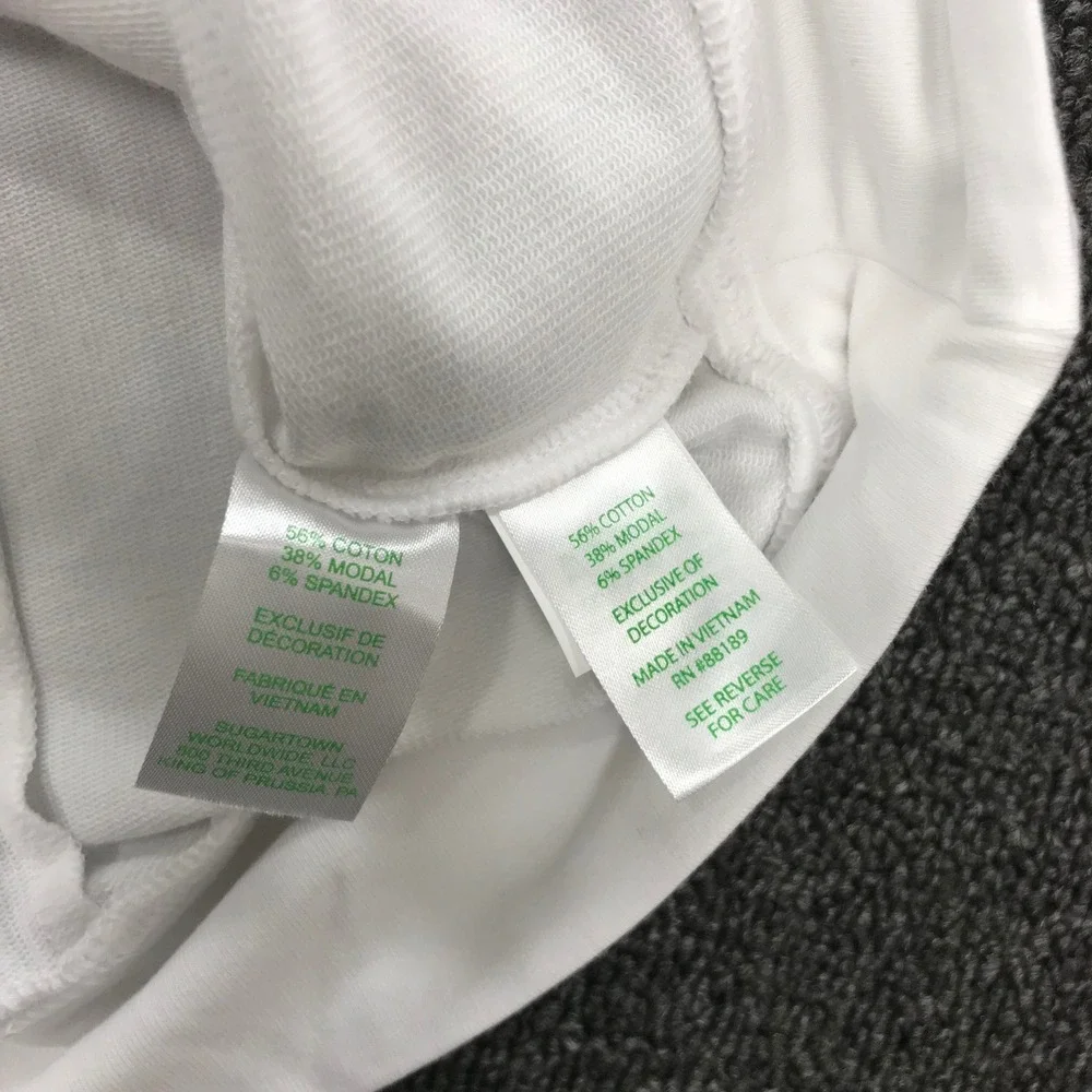 Lilly Pulitzer Delphine Zip Up UPF 50+ Jacket Resort White XL 019178 - Picture 5 of 8